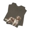 Small Munsterlander Latin Shirt, Vintage Dog Sketch Tee, Dog Latin Gift
