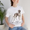 Small Munsterlander Latin Shirt, Vintage Dog Sketch Tee, Dog Latin Gift