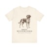 Small Munsterlander Latin Shirt, Vintage Dog Sketch Tee, Dog Latin Gift