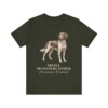 Small Munsterlander Latin Shirt, Vintage Dog Sketch Tee, Dog Latin Gift