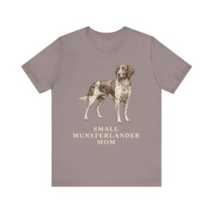 Small Munsterlander Mom Shirt, Vintage Dog Sketch Tee, Dog Mom Gift