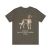 Small Munsterlander Mom Shirt, Vintage Dog Sketch Tee, Dog Mom Gift