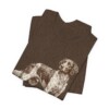 Small Munsterlander Shirt, Vintage Dog Sketch Tee, Dog Lover Gift