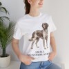Small Munsterlander Shirt, Vintage Dog Sketch Tee, Dog Lover Gift