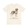 Small Munsterlander Shirt, Vintage Dog Sketch Tee, Dog Lover Gift