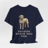 Spanish Water Dog Dad Shirt, Vintage Dog Sketch Tee, Dog Dad Gift