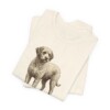 Spanish Water Dog Humor Shirt, Vintage Dog Sketch Tee, Dog Humor Gift