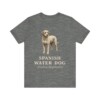 Spanish Water Dog Latin Shirt, Vintage Dog Sketch Tee, Dog Latin Gift