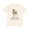 Spanish Water Dog Latin Shirt, Vintage Dog Sketch Tee, Dog Latin Gift