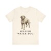 Spanish Water Dog Shirt, Vintage Dog Sketch Tee, Dog Lover Gift