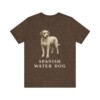 Spanish Water Dog Shirt, Vintage Dog Sketch Tee, Dog Lover Gift