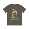 Spanish Water Dog Shirt, Vintage Dog Sketch Tee, Dog Lover Gift