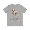 Spanish Water Dog Shirt, Vintage Dog Sketch Tee, Dog Lover Gift
