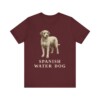 Spanish Water Dog Shirt, Vintage Dog Sketch Tee, Dog Lover Gift