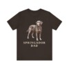 Springador Dad Shirt, Vintage Dog Sketch Tee, Dog Dad Gift