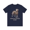 Springador Dad Shirt, Vintage Dog Sketch Tee, Dog Dad Gift