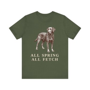 Springador Humor Shirt, Vintage Dog Sketch Tee, Dog Humor Gift
