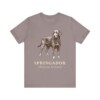 Springador Latin Shirt, Vintage Dog Sketch Tee, Dog Latin Gift