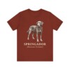 Springador Latin Shirt, Vintage Dog Sketch Tee, Dog Latin Gift