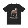 Springador Latin Shirt, Vintage Dog Sketch Tee, Dog Latin Gift