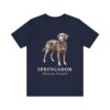 Springador Latin Shirt, Vintage Dog Sketch Tee, Dog Latin Gift