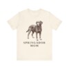 Springador Mom Shirt, Vintage Dog Sketch Tee, Dog Mom Gift