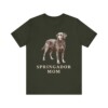 Springador Mom Shirt, Vintage Dog Sketch Tee, Dog Mom Gift