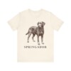 Springador Shirt, Vintage Dog Sketch Tee, Dog Lover Gift