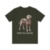Springador Shirt, Vintage Dog Sketch Tee, Dog Lover Gift