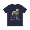 Springador Shirt, Vintage Dog Sketch Tee, Dog Lover Gift