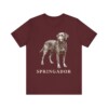 Springador Shirt, Vintage Dog Sketch Tee, Dog Lover Gift