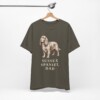 Sussex Spaniel Dad Shirt, Vintage Dog Sketch Tee, Dog Dad Gift