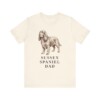 Sussex Spaniel Dad Shirt, Vintage Dog Sketch Tee, Dog Dad Gift
