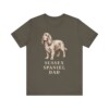Sussex Spaniel Dad Shirt, Vintage Dog Sketch Tee, Dog Dad Gift