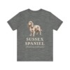 Sussex Spaniel Latin Shirt, Vintage Dog Sketch Tee, Dog Latin Gift