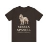 Sussex Spaniel Latin Shirt, Vintage Dog Sketch Tee, Dog Latin Gift