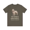 Sussex Spaniel Latin Shirt, Vintage Dog Sketch Tee, Dog Latin Gift