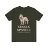 Sussex Spaniel Latin Shirt, Vintage Dog Sketch Tee, Dog Latin Gift