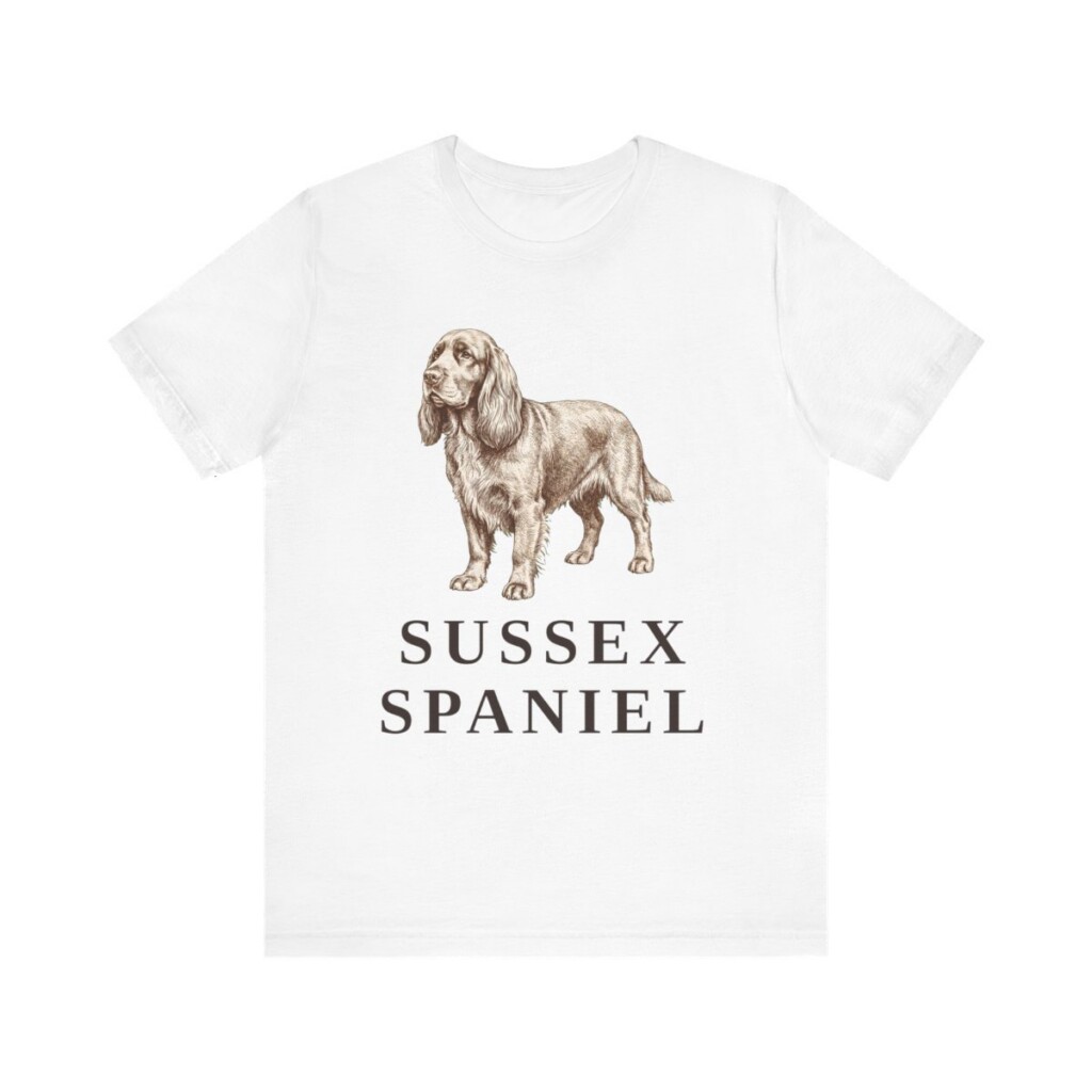 sussex-spaniel-shirt-vintage-dog-sketch-tee-dog-lover-gift-50.jpg Sussex Spaniel Shirt, Vintage Dog Sketch Tee, Dog Lover Gift