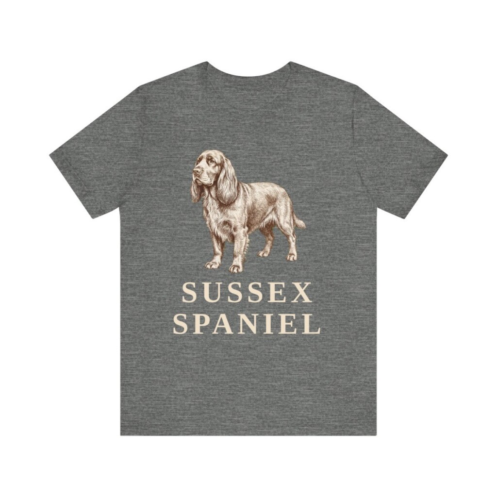 sussex-spaniel-shirt-vintage-dog-sketch-tee-dog-lover-gift-52.jpg Sussex Spaniel Shirt, Vintage Dog Sketch Tee, Dog Lover Gift
