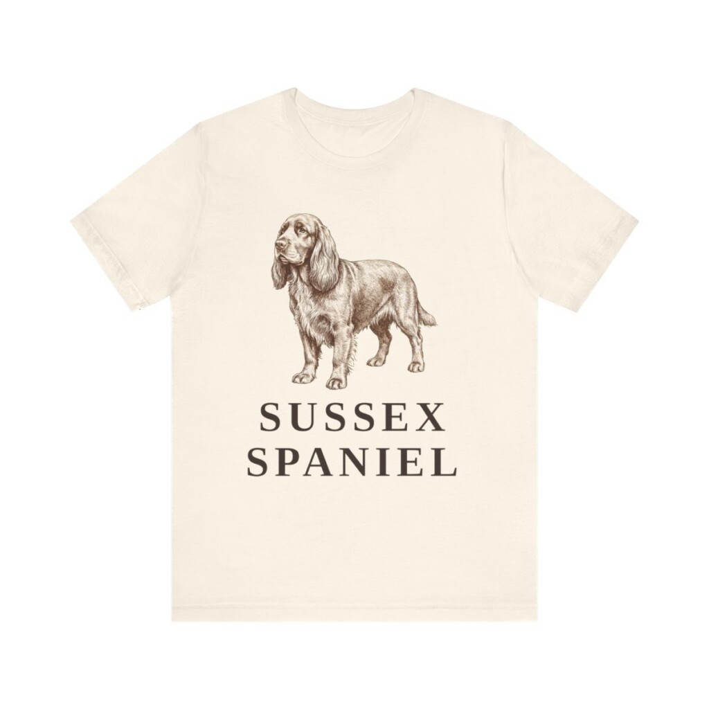 sussex-spaniel-shirt-vintage-dog-sketch-tee-dog-lover-gift-56.jpg Sussex Spaniel Shirt, Vintage Dog Sketch Tee, Dog Lover Gift