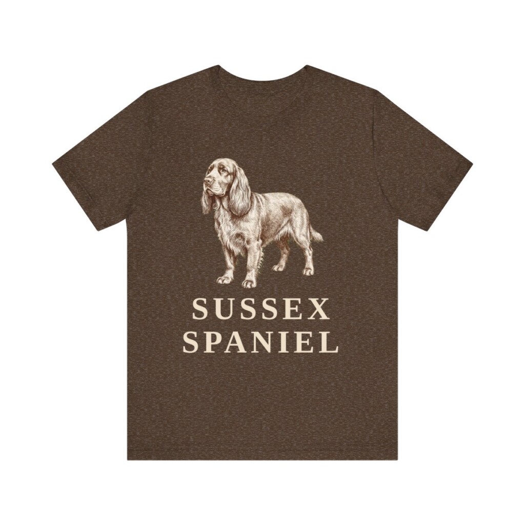 sussex-spaniel-shirt-vintage-dog-sketch-tee-dog-lover-gift-58.jpg Sussex Spaniel Shirt, Vintage Dog Sketch Tee, Dog Lover Gift