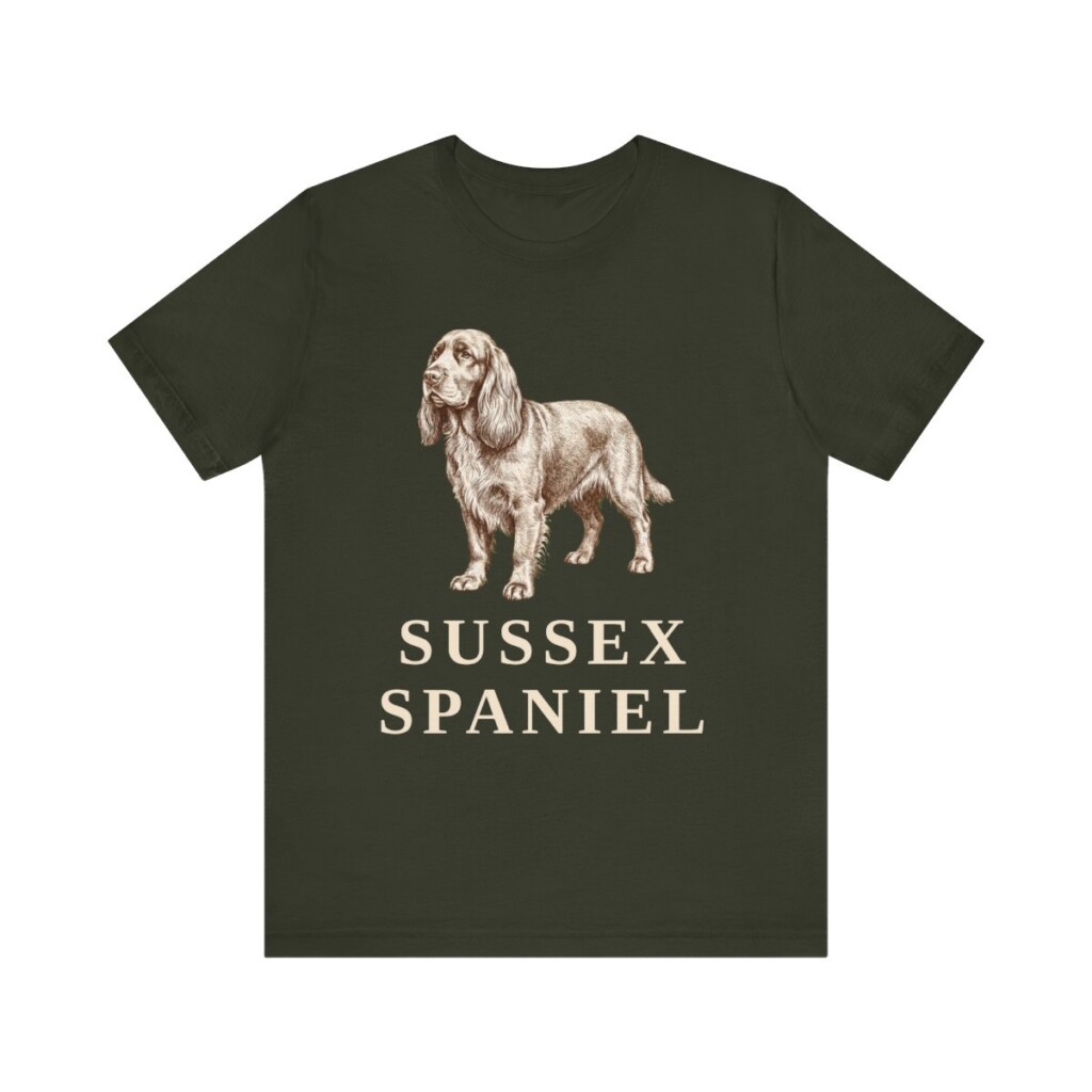 sussex-spaniel-shirt-vintage-dog-sketch-tee-dog-lover-gift-60.jpg Sussex Spaniel Shirt, Vintage Dog Sketch Tee, Dog Lover Gift
