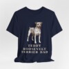 Teddy Roosevelt Terrier Dad Shirt, Vintage Dog Sketch Tee, Dog Dad Gift