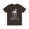 Teddy Roosevelt Terrier Dad Shirt, Vintage Dog Sketch Tee, Dog Dad Gift