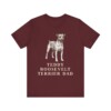Teddy Roosevelt Terrier Dad Shirt, Vintage Dog Sketch Tee, Dog Dad Gift