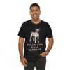 Teddy Roosevelt Terrier Humor Shirt, Vintage Dog Sketch Tee, Dog Humor Gift