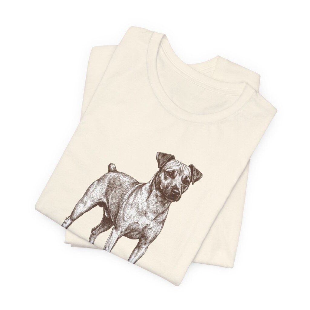 Teddy Roosevelt Terrier Mom Shirt, Vintage Dog Sketch Tee, Dog Mom Gift