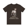 Teddy Roosevelt Terrier Mom Shirt, Vintage Dog Sketch Tee, Dog Mom Gift