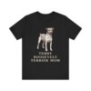 Teddy Roosevelt Terrier Mom Shirt, Vintage Dog Sketch Tee, Dog Mom Gift